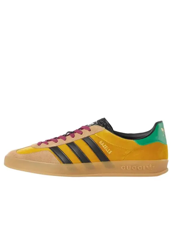 Кроссовки adidas x gazelle 'yellow' Gucci — изображение 1 из 2, желтый/черный