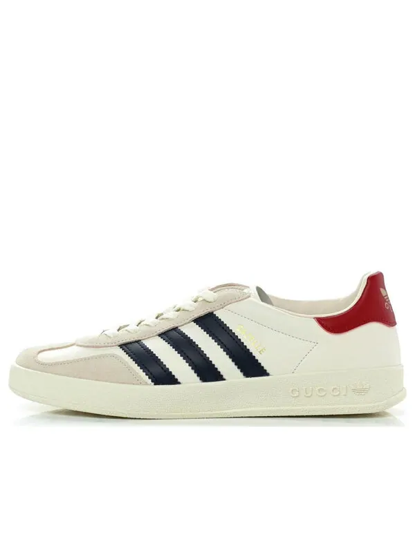 Кроссовки adidas x gazelle 'white navy' Gucci — изображение 1 из 4, белый/темно-синий