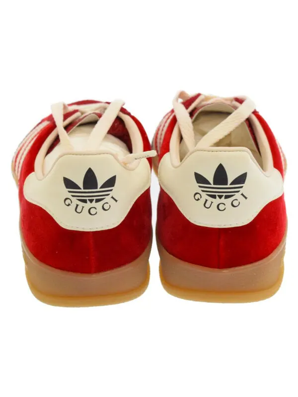 Кроссовки x gucci gazelle Adidas — изображение 4 из 4, красный