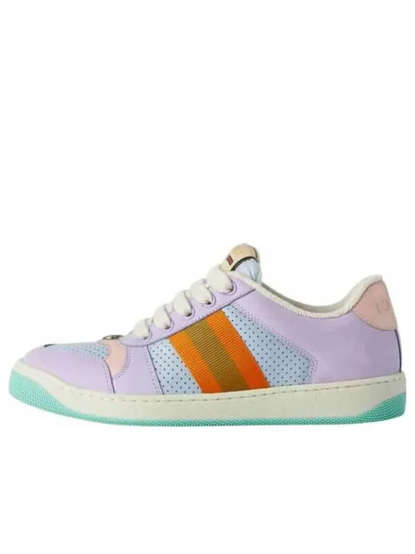 Кроссовки lovelight screener 'purple orange' Gucci — изображение 1 из 4, фиолетовый оранжевый