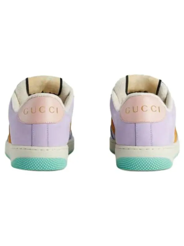 Кроссовки lovelight screener 'purple orange' Gucci — изображение 4 из 4, фиолетовый оранжевый