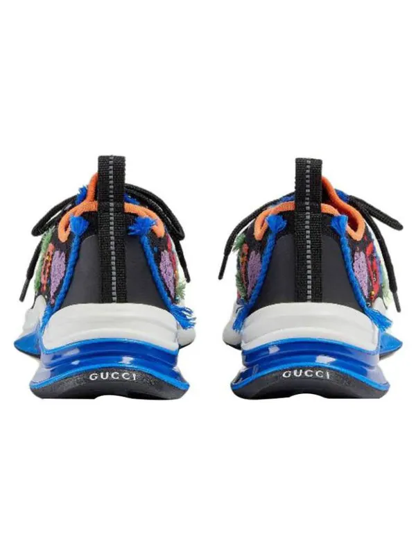 Кроссовки run sneaker 'lovelight black' Gucci — изображение 4 из 4, черный/синий