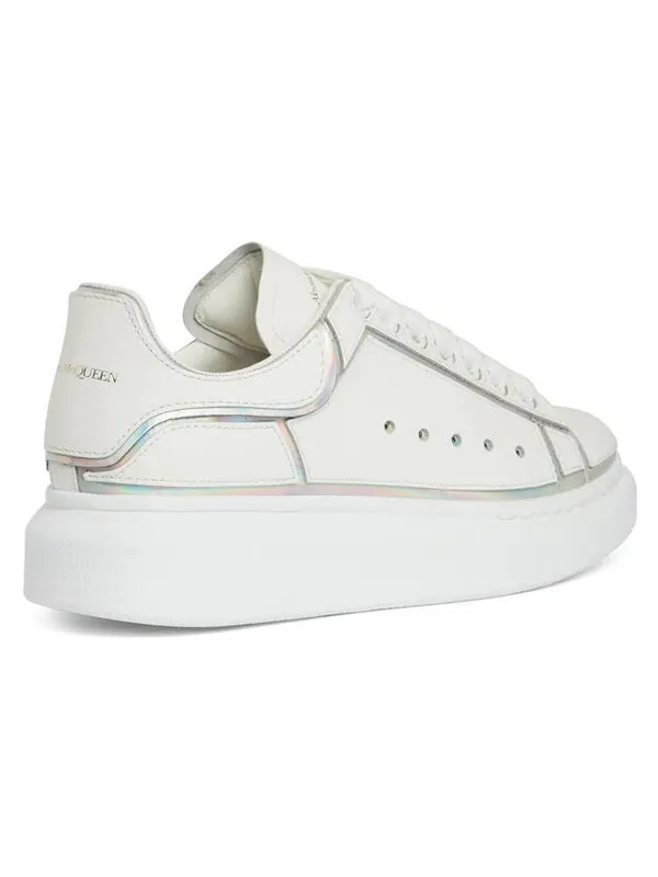Кроссовки oversized sneakers 'white silver' Alexander Mcqueen — изображение 4 из 4, белый/серебристый