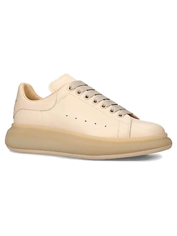 Кроссовки oversized low-top sneakers 'beige' Alexander Mcqueen — изображение 3 из 4, бежевый