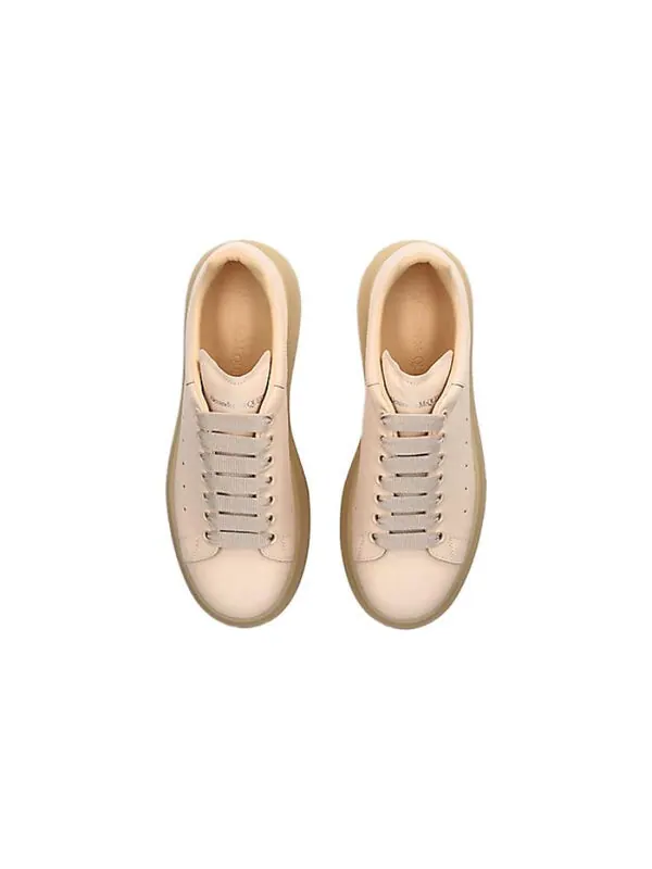 Кроссовки oversized low-top sneakers 'beige' Alexander Mcqueen — изображение 4 из 4, бежевый