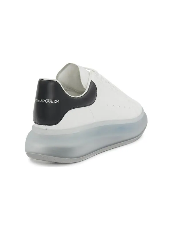 Кроссовки oversized sneakers 'clear sole white navy blue' Alexander Mcqueen — изображение 4 из 4