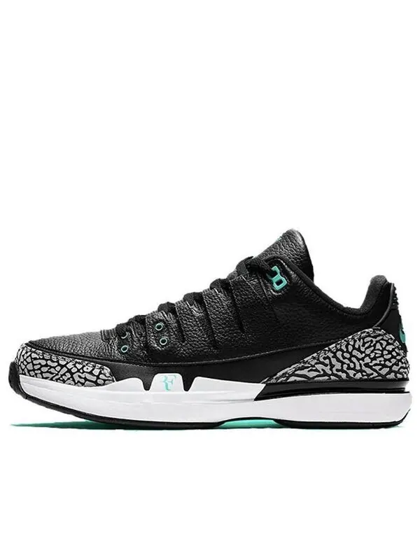 Кроссовки atmos x zoom vapor tour aj3 'jade' Nike — изображение 1 из 3, черный/прозрачный-белый