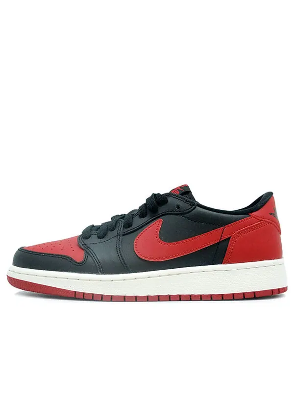 Кроссовки 1 ретро низкие og Air Jordan — изображение 1 из 4, черный/красный
