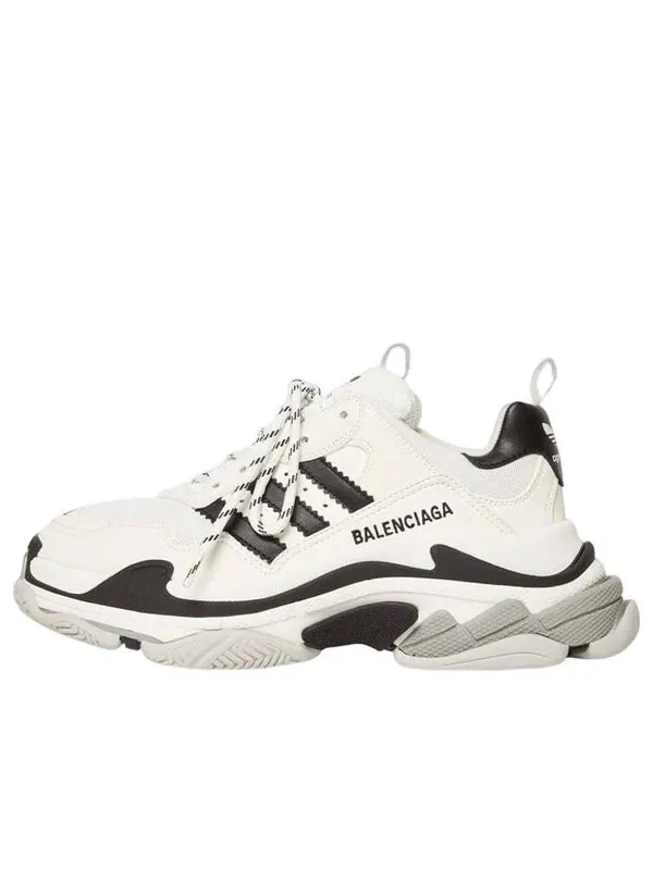Кроссовки adidas x Balenciaga Triple S Sneaker 'White' — изображение 1 из 4, белый