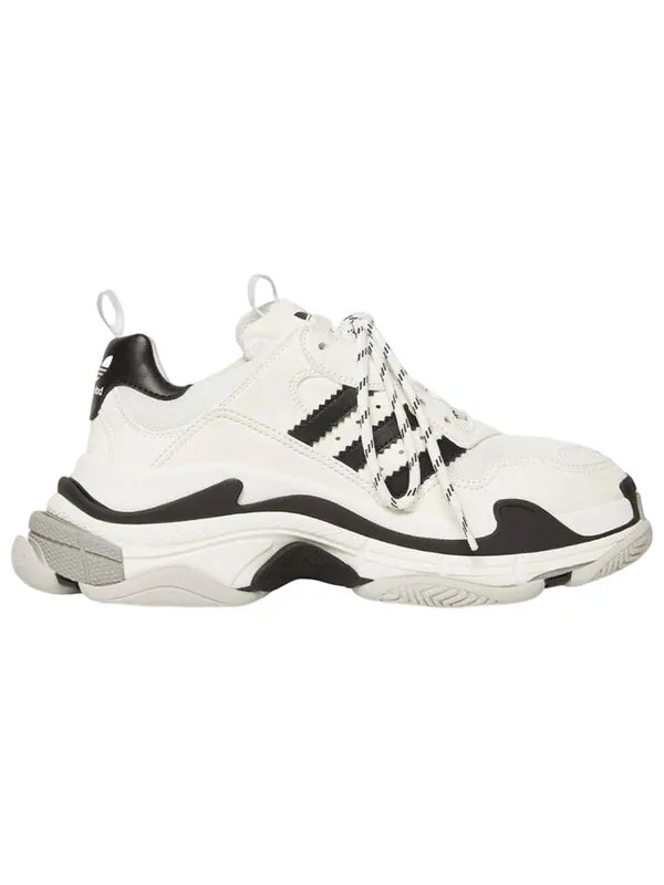 Кроссовки adidas x Balenciaga Triple S Sneaker 'White' — изображение 2 из 4, белый