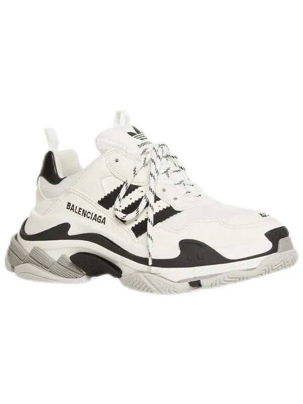Кроссовки adidas x Balenciaga Triple S Sneaker 'White' — изображение 3 из 4, белый