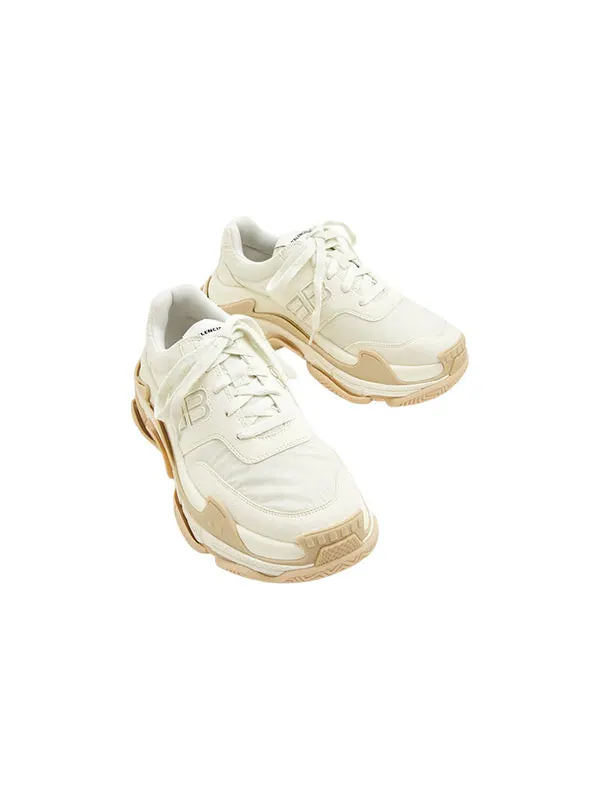 Кроссовки triple s 'eggshell sand beige' Balenciaga — изображение 3 из 4, песочный бежевый