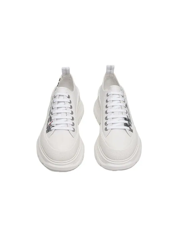 Кроссовки tread slick lace-up shoes 'white multi' Alexander Mcqueen — изображение 2 из 4, белый/мульти