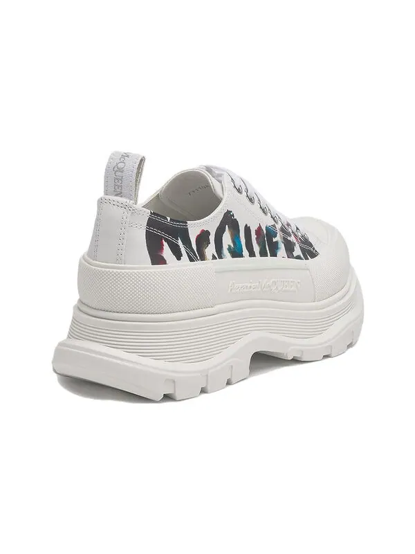 Кроссовки tread slick lace-up shoes 'white multi' Alexander Mcqueen — изображение 3 из 4, белый/мульти