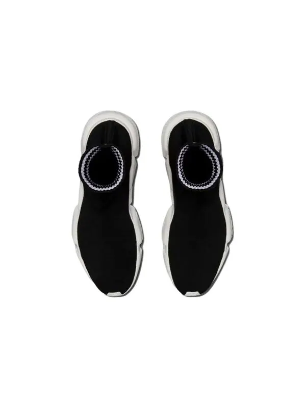 Кроссовки x adidas originals speed sneakers 'black white' Balenciaga — изображение 3 из 4, черный/белый