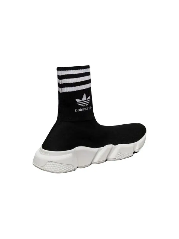 Кроссовки x adidas originals speed sneakers 'black white' Balenciaga — изображение 4 из 4, черный/белый