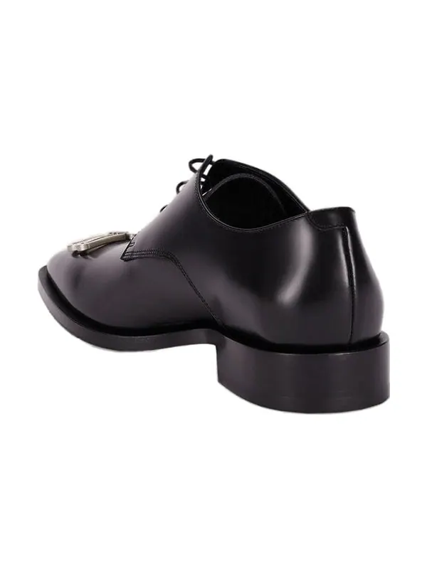 Кроссовки rim derby leather shoes 'black' Balenciaga — изображение 4 из 4, черный