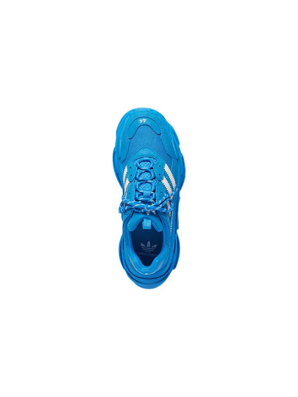 Кроссовки tripe s x adidas Balenciaga — изображение 4 из 4, синий