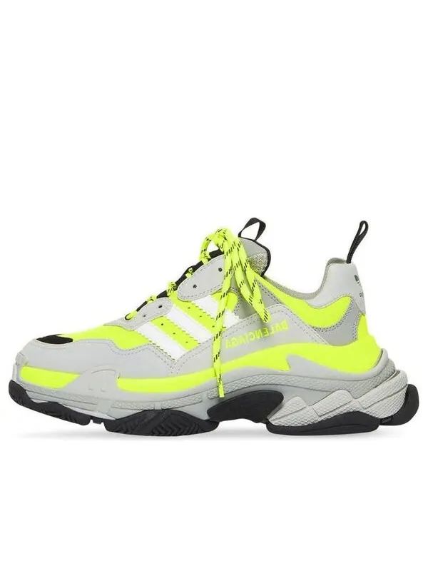 Кроссовки triple s x adidas 'fluo yellow' Balenciaga — изображение 1 из 4