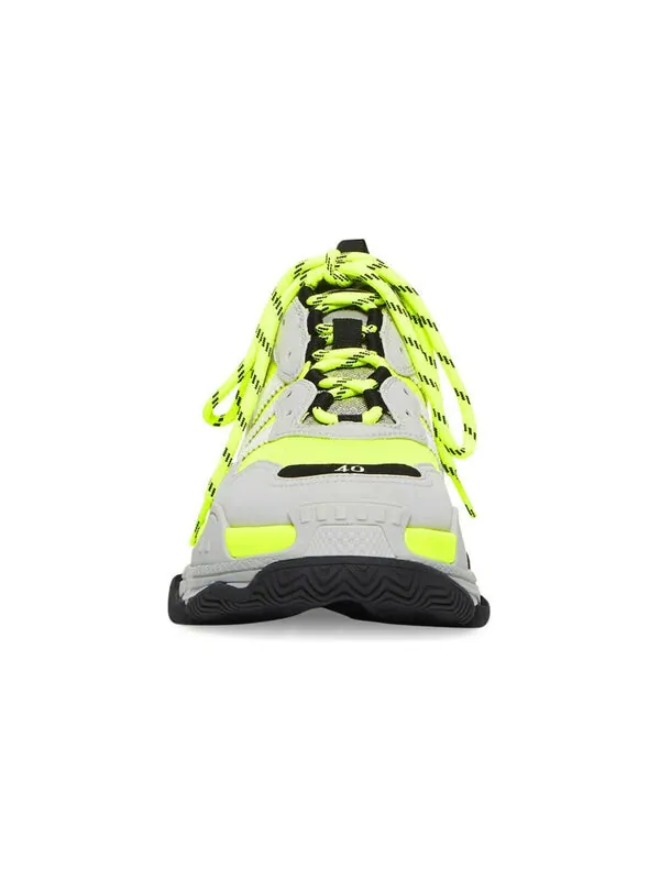 Кроссовки triple s x adidas 'fluo yellow' Balenciaga — изображение 4 из 4