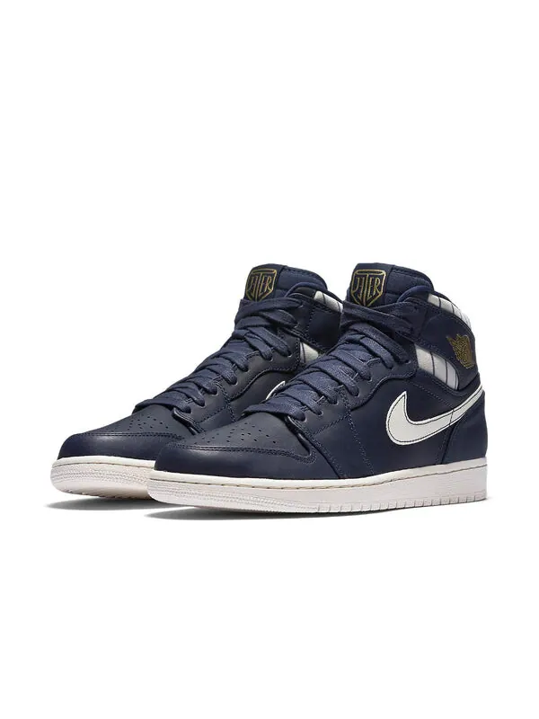 Кроссовки 1 ретро высокие Air Jordan — изображение 3 из 4, синий