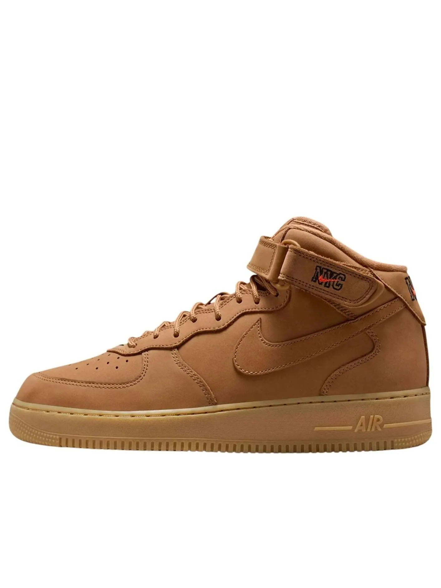 Кроссовки Nike Air Force 1 Mid 'NYC' — изображение 1 из 6, коричневый