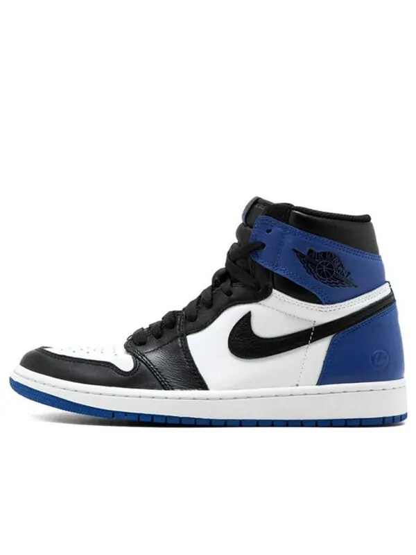 Кроссовки 1 ретро высокие og x дизайн фрагмент Air Jordan — изображение 1 из 4, белый/-черный