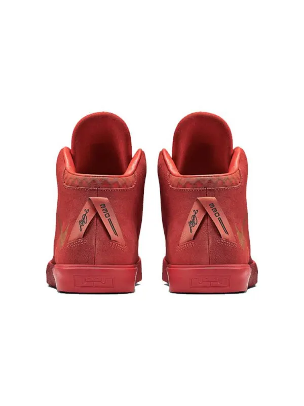 Кроссовки lebron 12 спортивная одежда образ жизни qs Nike — изображение 3 из 4, красный/красный