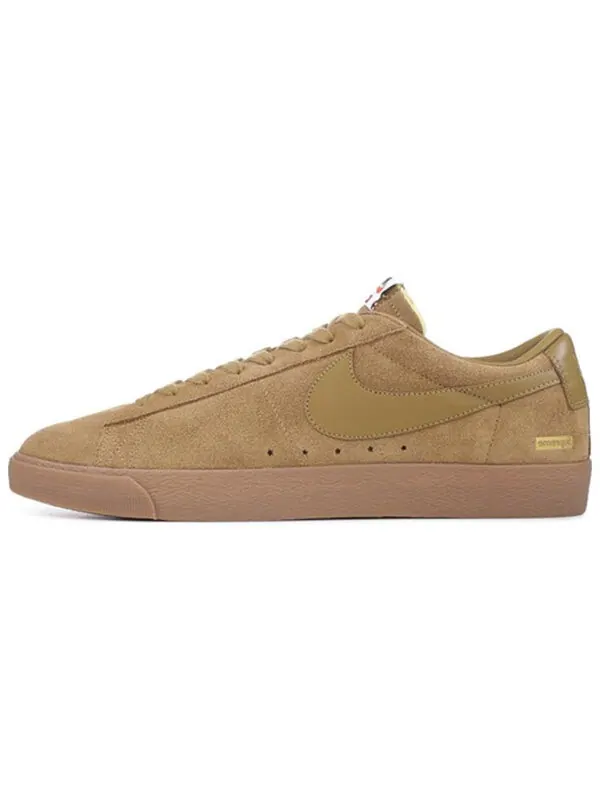 Кроссовки x supreme sb blazer low gt Nike — изображение 2 из 4, коричневый