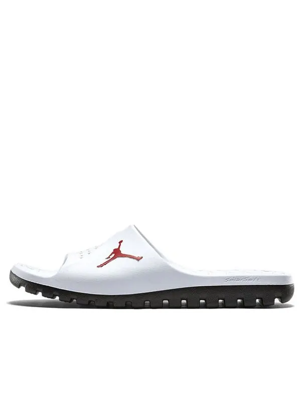 Тапочки Air Jordan Super.Fly Team Slide 'White Gym Red' — изображение 1 из 4, белый/красный