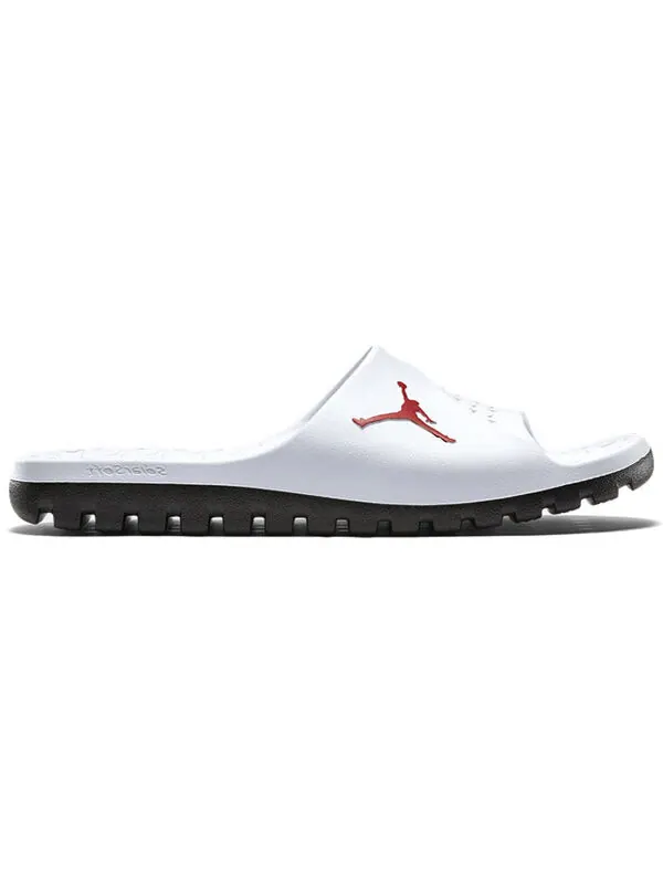 Тапочки Air Jordan Super.Fly Team Slide 'White Gym Red' — изображение 2 из 4, белый/красный