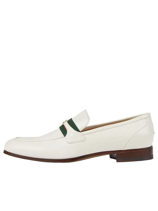 Кроссовки ha ha ha loafer with interlocking g 'white' Gucci — изображение 1 из 1, белый