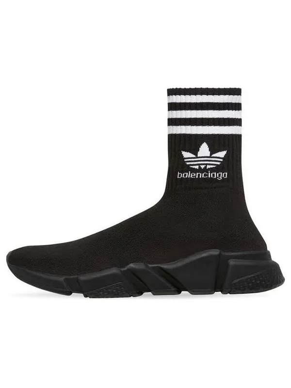 Кроссовки x adidas originals speed 1.0 sneakers 'black' Balenciaga — изображение 1 из 4, черный/белый