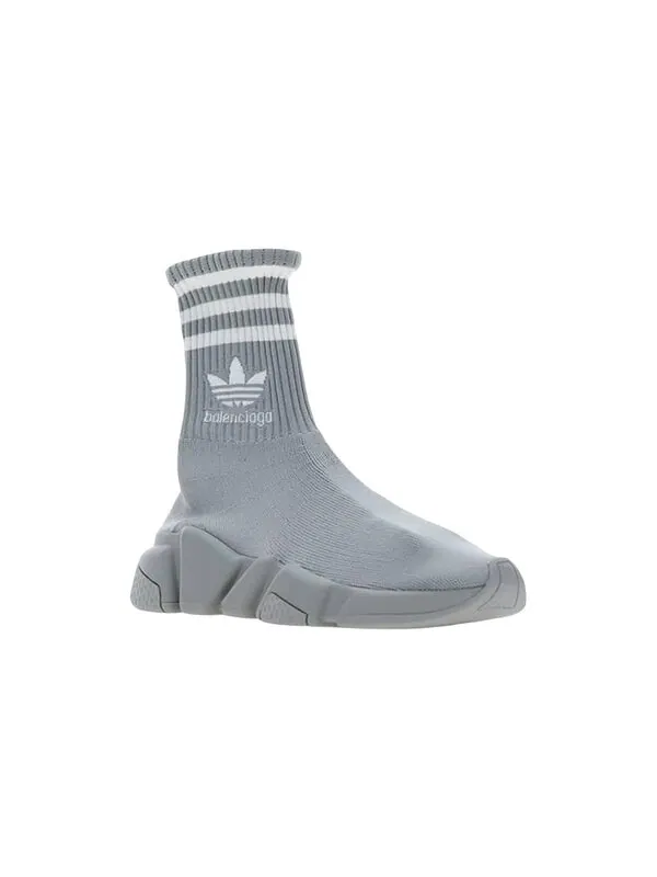 Кроссовки x adidas originals speed 1.0 sneakers 'grey' Balenciaga — изображение 2 из 4, серый/белый