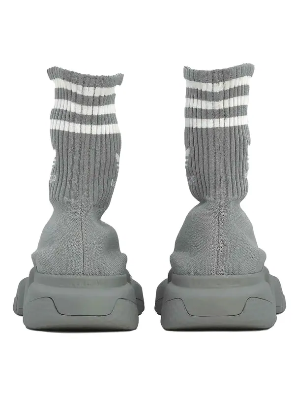 Кроссовки x adidas originals speed 1.0 sneakers 'grey' Balenciaga — изображение 4 из 4, серый/белый