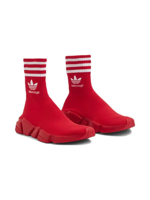 Кроссовки x adidas originals speed 1.0 sneakers 'red' Balenciaga — изображение 2 из 3, красный/белый