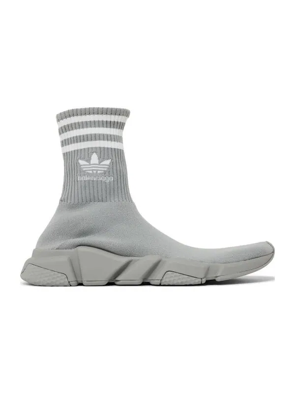 Кроссовки x adidas originals speed 1.0 sneakers 'grey' Balenciaga — изображение 2 из 4, серый/белый