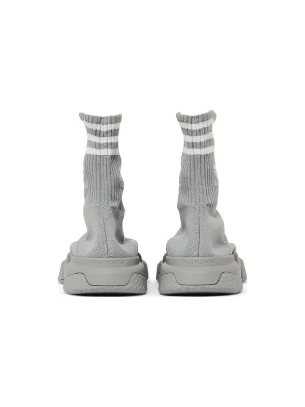 Кроссовки x adidas originals speed 1.0 sneakers 'grey' Balenciaga — изображение 4 из 4, серый/белый