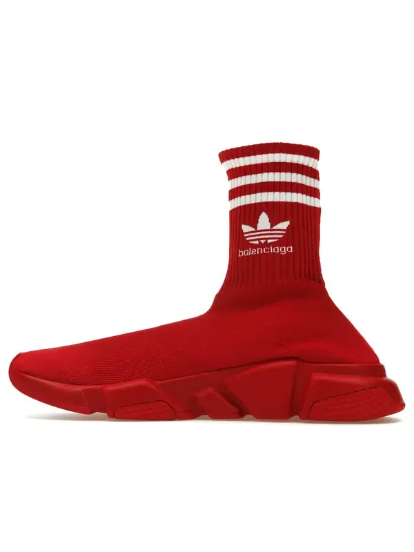 Кроссовки x adidas speed trainer 'red white' Balenciaga — изображение 1 из 4, красный/белый