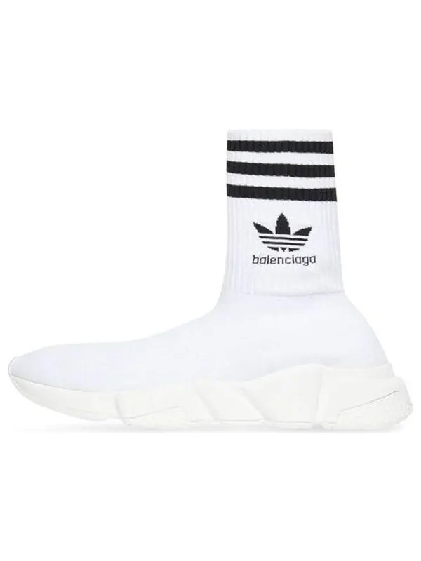 Кроссовки x adidas originals speed 1.0 sneakers 'white' Balenciaga — изображение 1 из 4, белый/черный