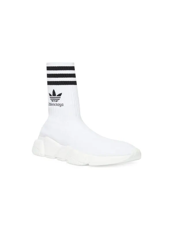 Кроссовки x adidas originals speed 1.0 sneakers 'white' Balenciaga — изображение 2 из 4, белый/черный