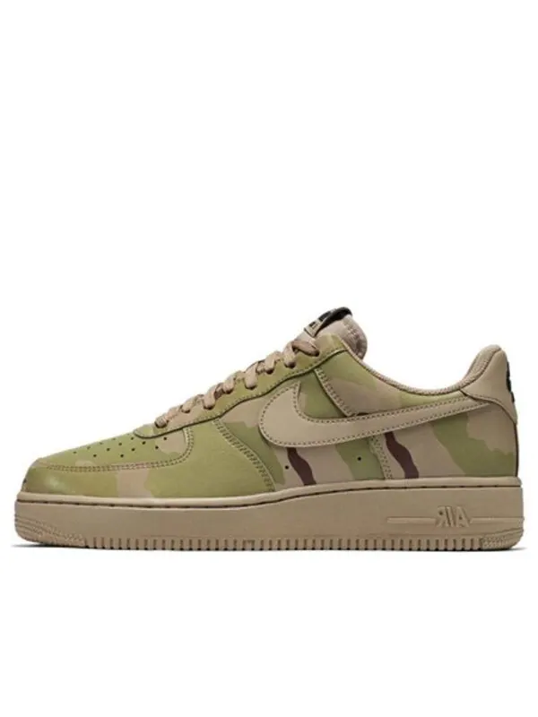 Кроссовки air force 1 low '07 lv8 'reflective desert camo' Nike — изображение 1 из 3, зеленый