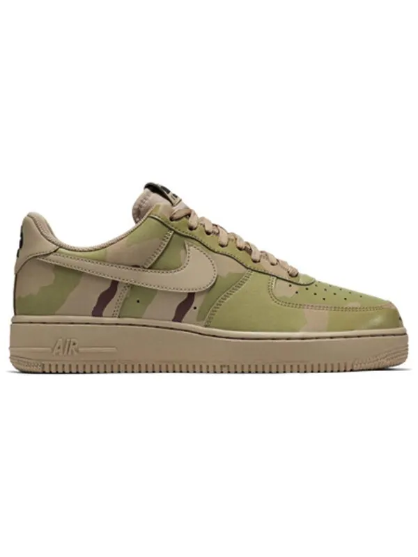 Кроссовки air force 1 low '07 lv8 'reflective desert camo' Nike — изображение 2 из 3, зеленый