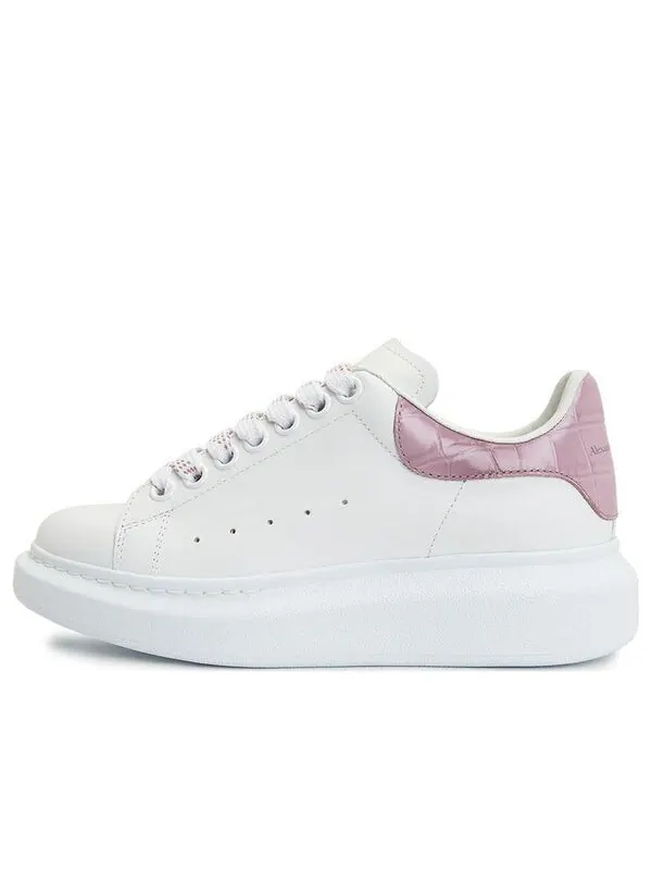 Кроссовки oversized sneakers 'white pink Alexander Mcqueen — изображение 1 из 4, белый/розовый