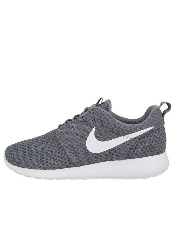 Кроссовки roshe run breeze Nike — изображение 1 из 4, серый/белый