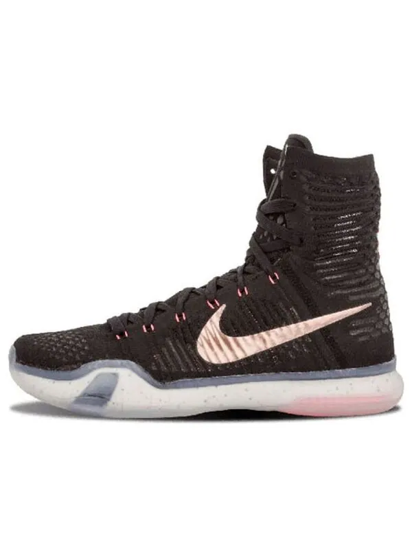 Кроссовки kobe 10 elite Nike — изображение 1 из 4, черный/белый
