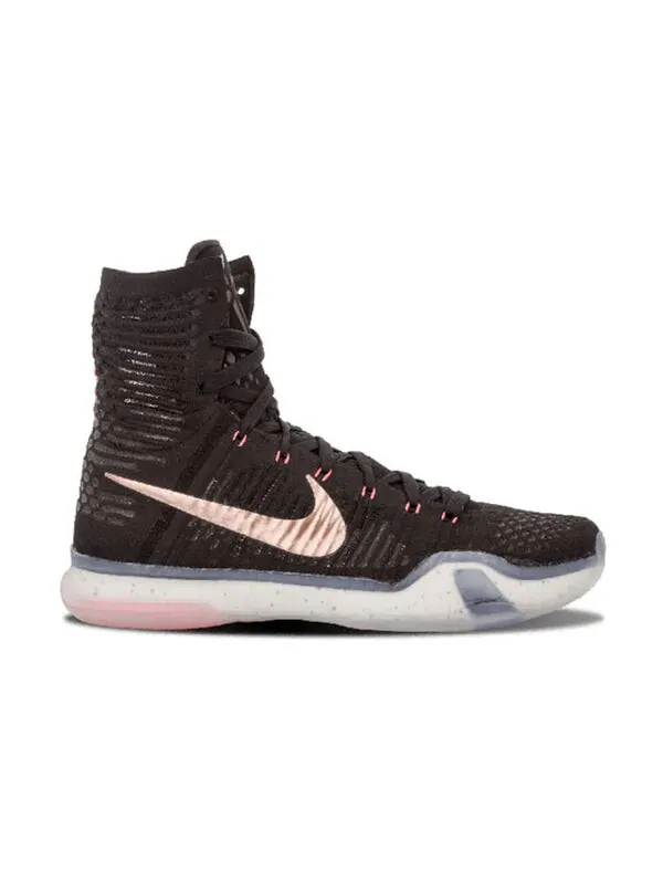 Кроссовки kobe 10 elite Nike — изображение 2 из 4, черный/белый