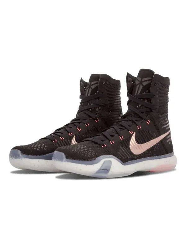 Кроссовки kobe 10 elite Nike — изображение 3 из 4, черный/белый