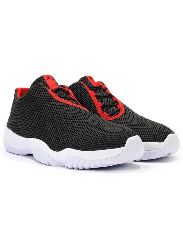 Кроссовки будущие низкие Air Jordan — изображение 2 из 4, черный/красный