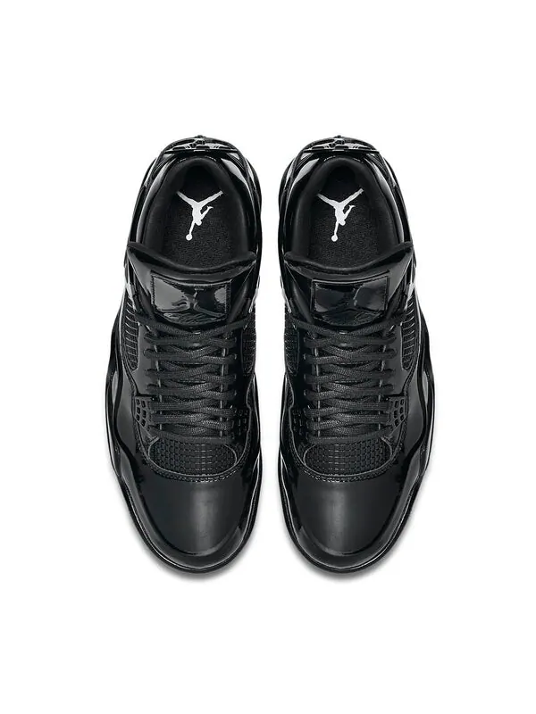 Кроссовки 4 ретро 11lab4 Air Jordan — изображение 2 из 4, черный/черный-белый
